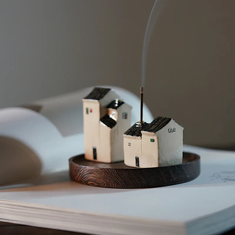 Minka Ceramic Incense House