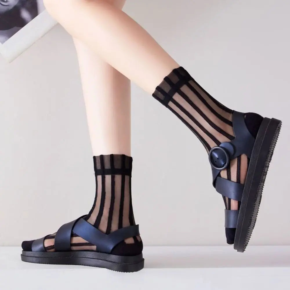 Sylvia Sheer Mesh Socks