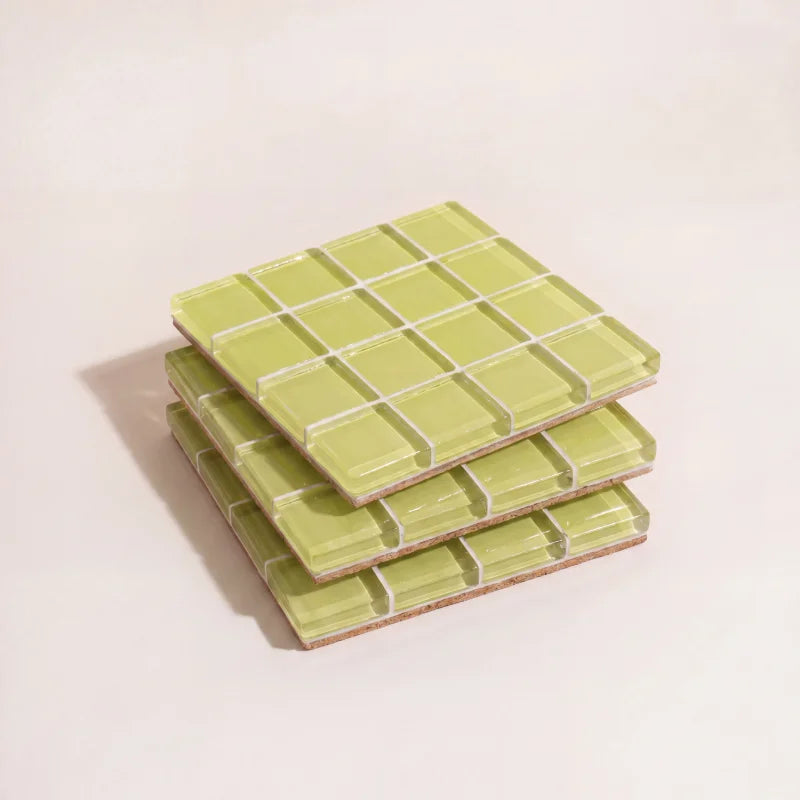Marda Mosaic Tile Coasters