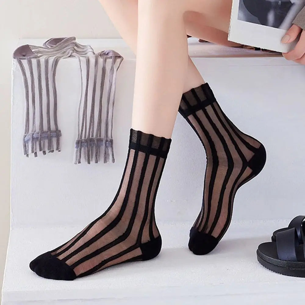 Sylvia Sheer Mesh Socks