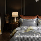 Glamique Luxury Pure Mulberry Silk Bedding Set