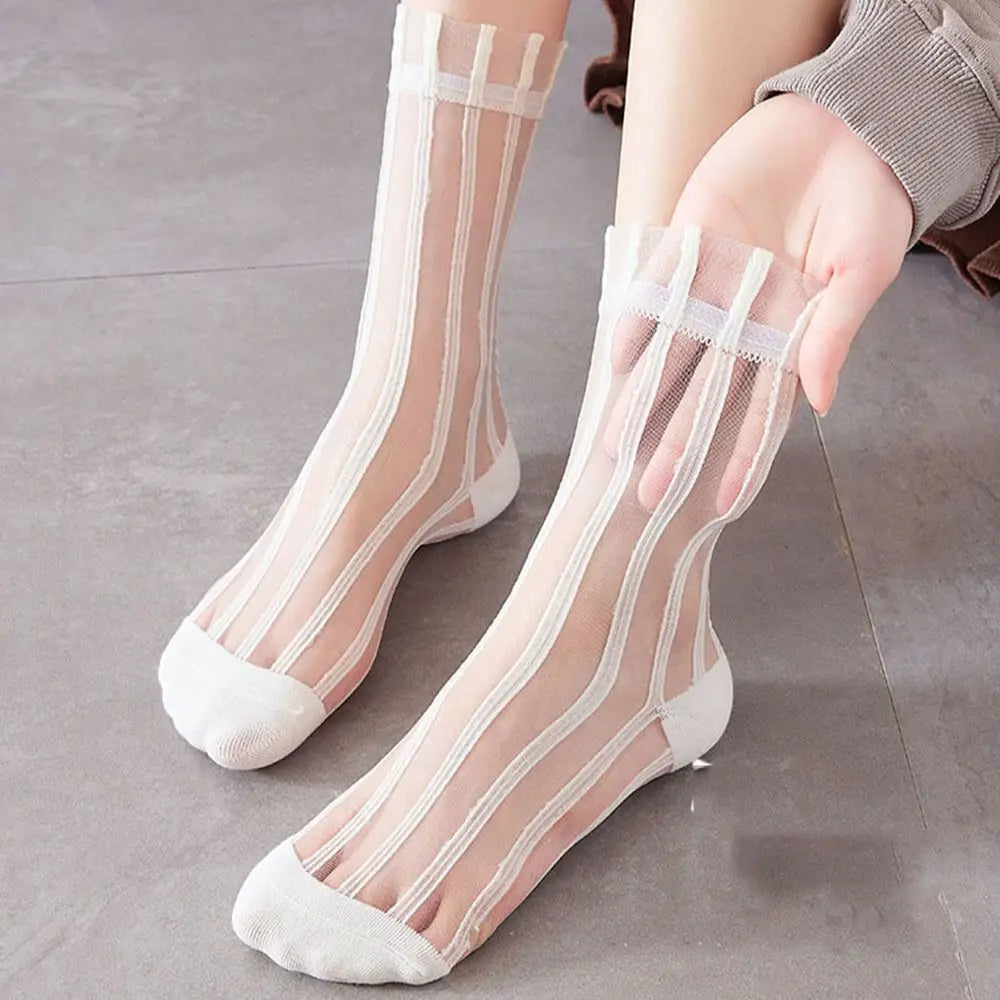 Sylvia Sheer Mesh Socks