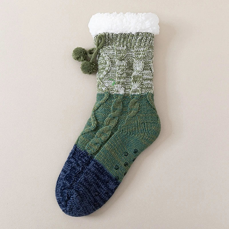 Nordic Knit Cozy Socks