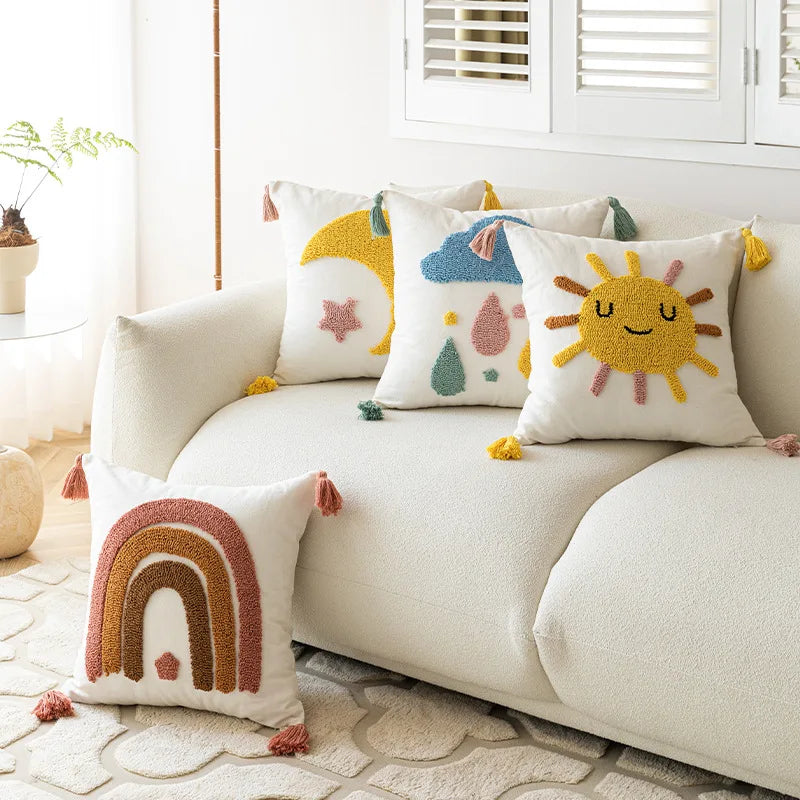 Liora Joy Tufted Pillow Cover