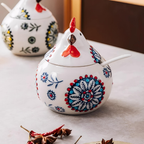 Tuscan Ceramic Rooster Jar