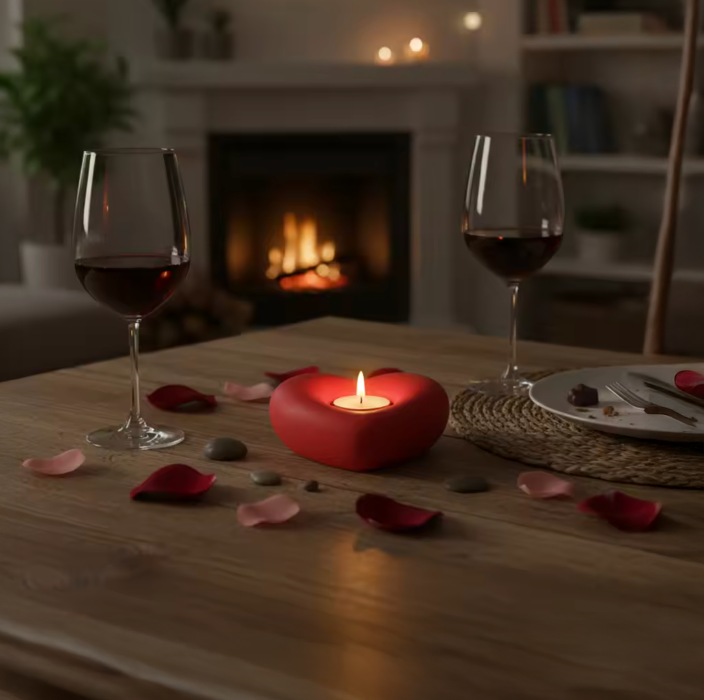 Amour Heart Tealight Holder