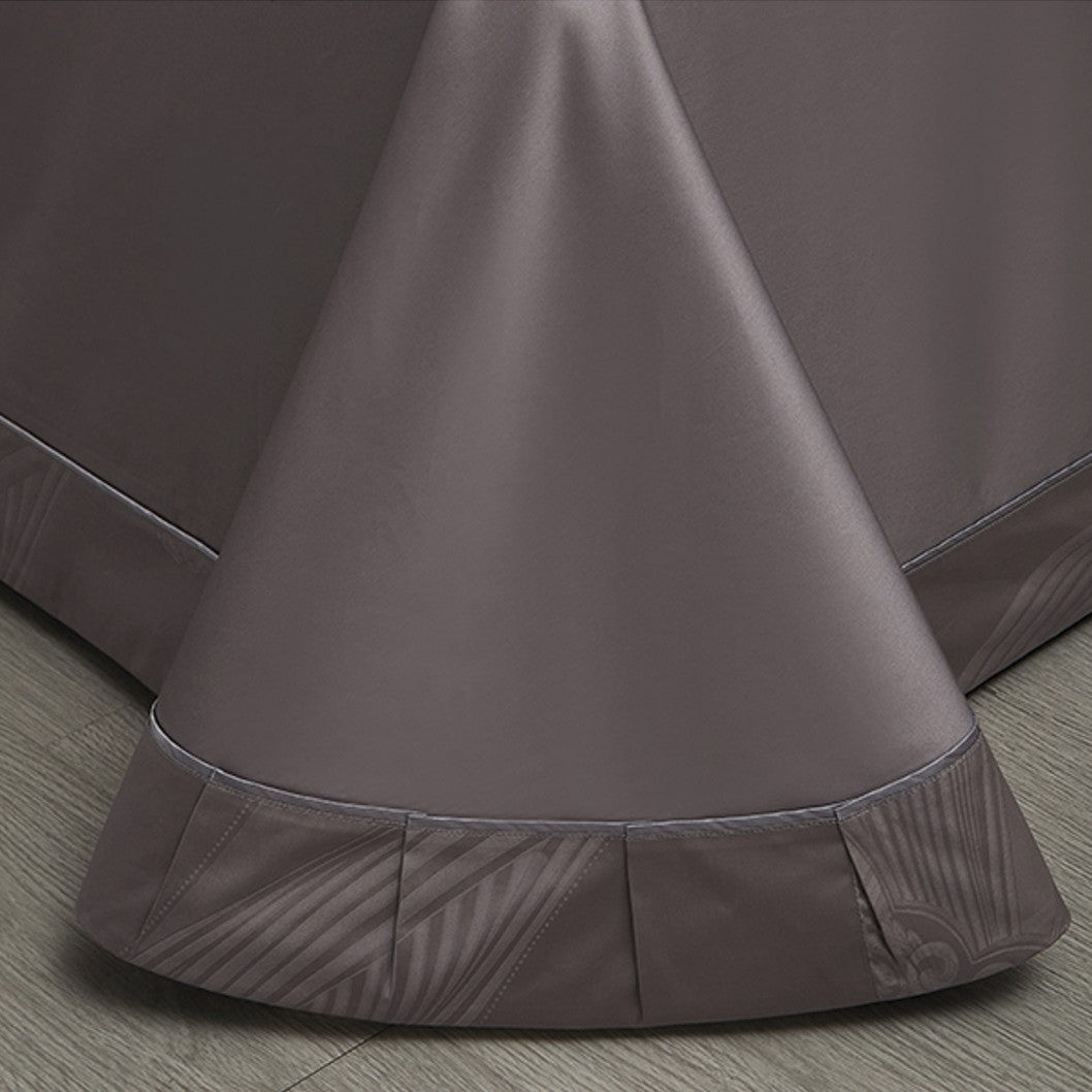 Varenna Hemstitch Jacquard Egyptian Cotton Bedding Set