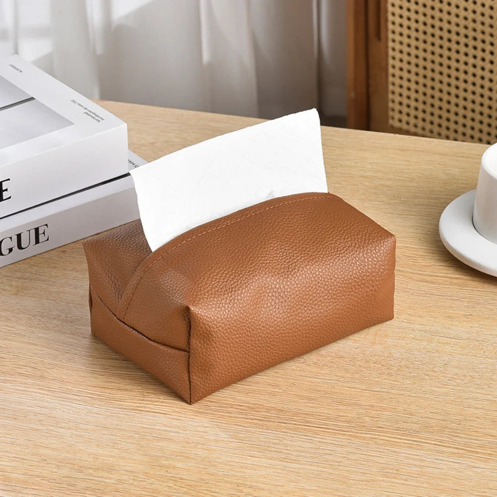 Lennox Pebbled Tissue Pouch
