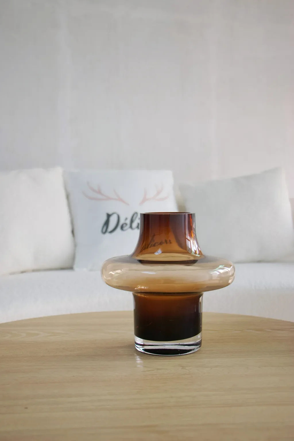 Sleek Line Glass Vase