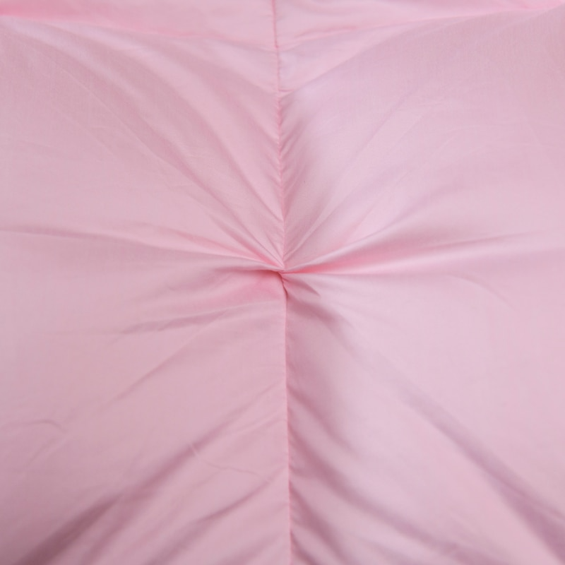 Tanya Pink Pinch Quilted Goose Down Comforter