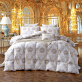 Rafia Ornate Printed Cotton Goose Down Comforter