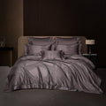 Varenna Hemstitch Jacquard Egyptian Cotton Bedding Set