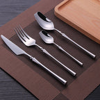Venice Silver Luxury Stainless Steel Cutlery Set