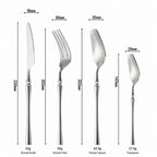 Venice Silver Luxury Stainless Steel Cutlery Set