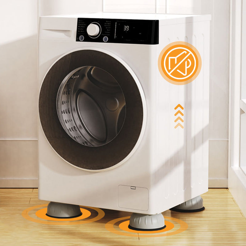 🏡 LIMITED TIME - BUY More Save More ! ✨ Non-Vibration Washing Machine Support - Noise Reducing Pads with Stabilizing Base for Quiet Operation & Floor Protection 🧼🔇
