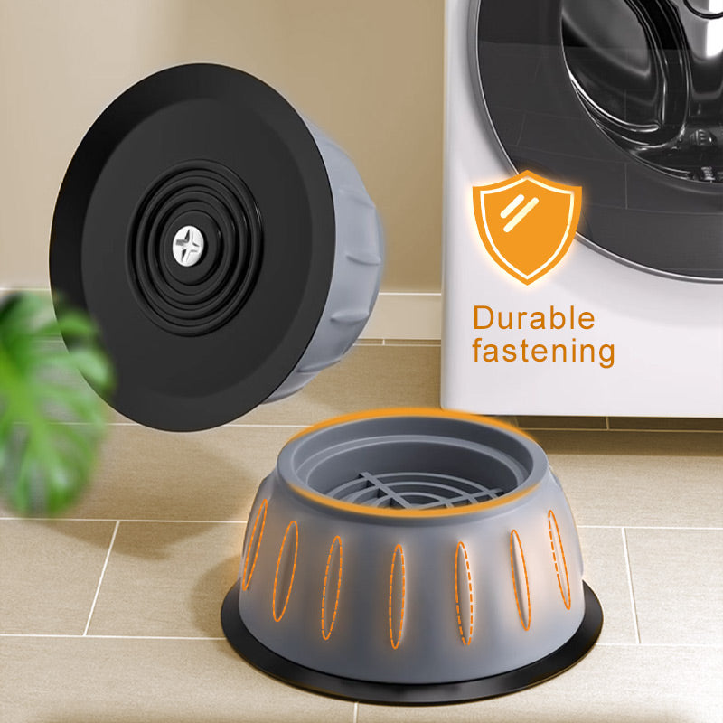 🏡 LIMITED TIME - BUY More Save More ! ✨ Non-Vibration Washing Machine Support - Noise Reducing Pads with Stabilizing Base for Quiet Operation & Floor Protection 🧼🔇