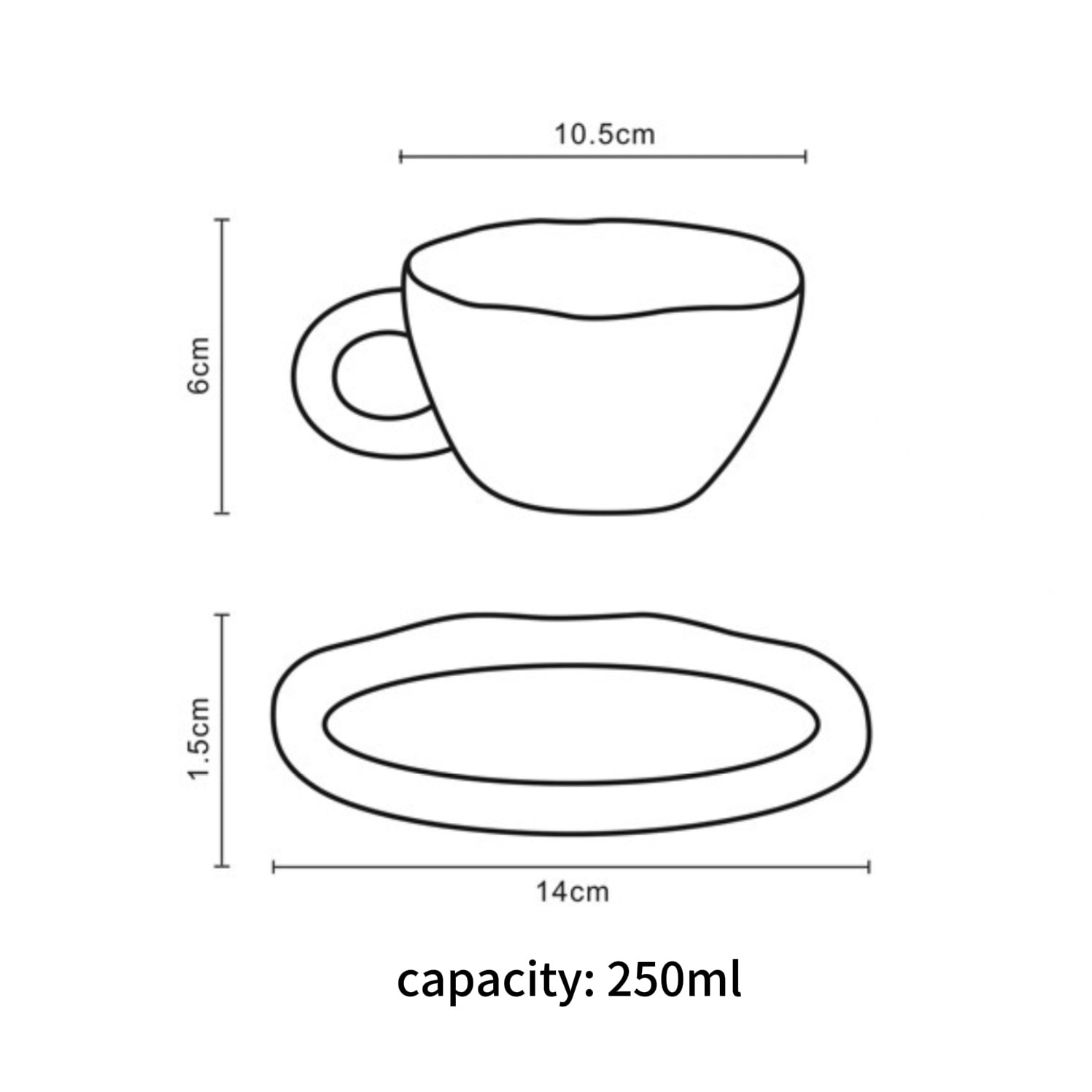 Provence Teatime Teacup Set