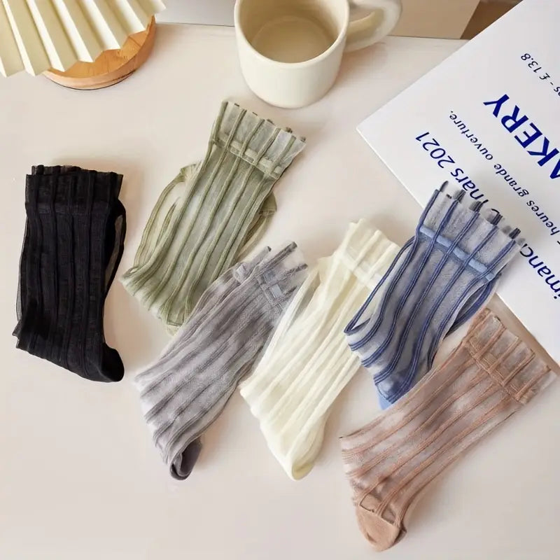 Sylvia Sheer Mesh Socks