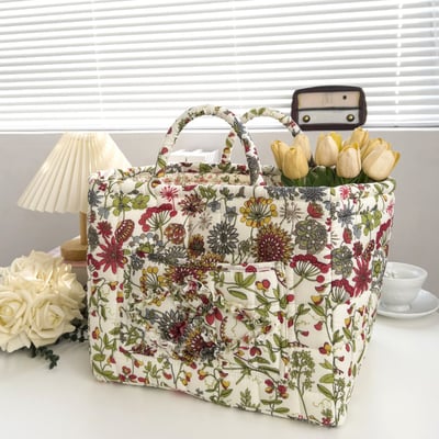 🔥2026 BIG Sale💐💥Boho Fabric Storage Basket🌸