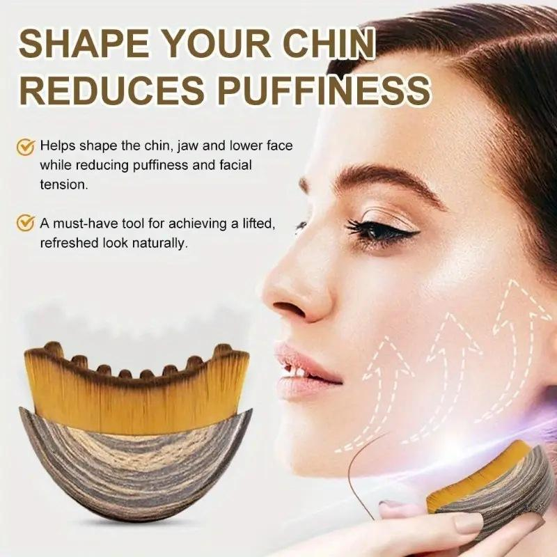 (Buy one, get one free) Lymphatic Contour Face Brush for Jawline & Chin Sculpting