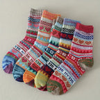 Women's Heart Knit Crew Socks