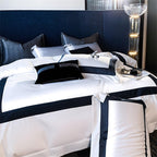 Sablier White Luxury Egyptian Cotton Bedding Set