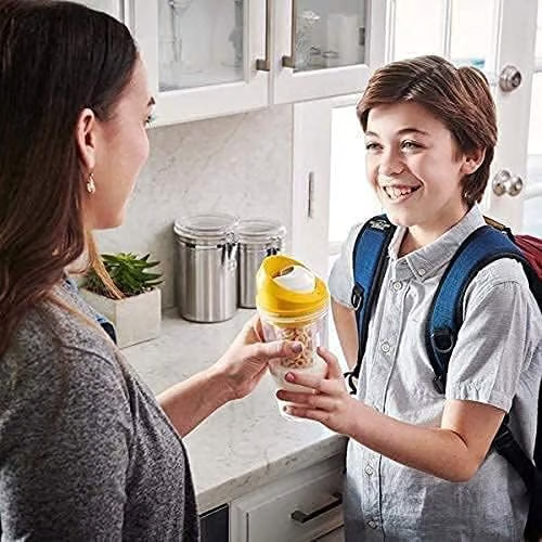 ✨🥣Portable Cereal Cup – The Ultimate On-the-Go Breakfast Revolution! 🥛