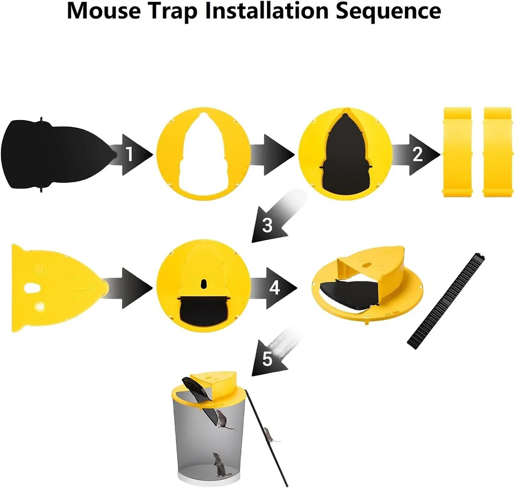 (🔥Spring Hot Sale- 30% OFF) New Bucket Lid Mouse Trap