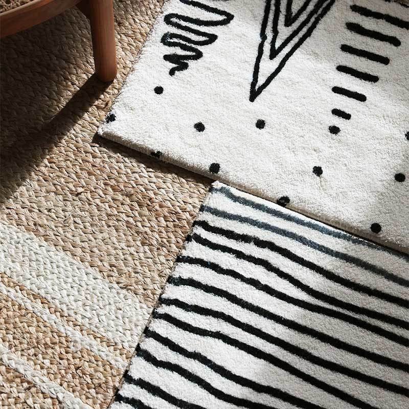Abstract Line Door Mat
