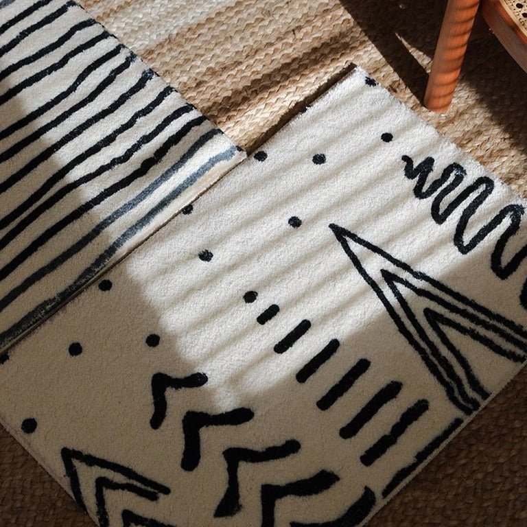 Abstract Line Door Mat