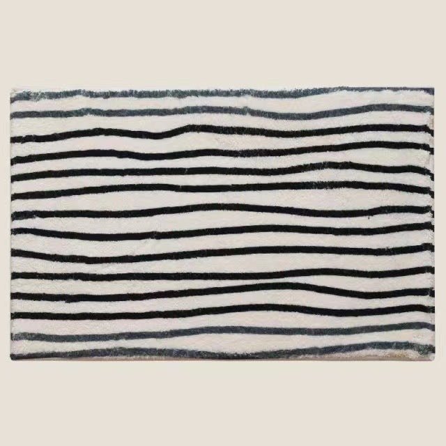 Abstract Line Door Mat