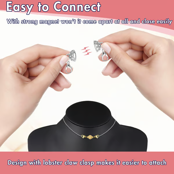 🔥Magnetic Necklace Clasps and Closures