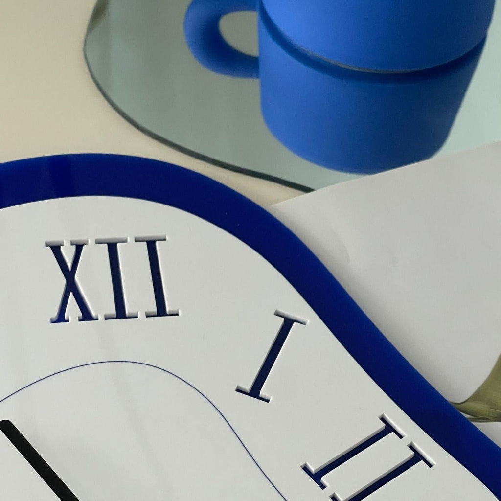 Acrylic Melted Time Clock