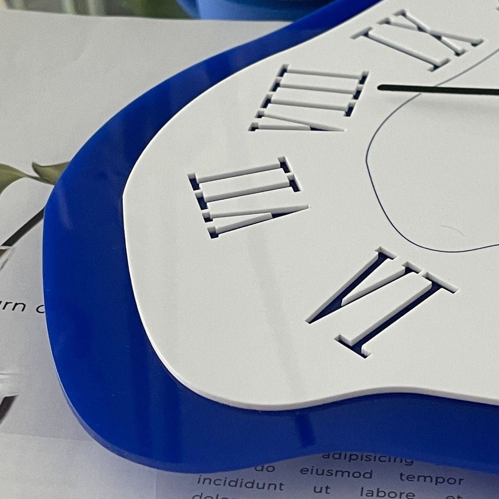 Acrylic Melted Time Clock