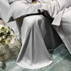Neo Light Grey Silky Egyptian Cotton Bedding Set