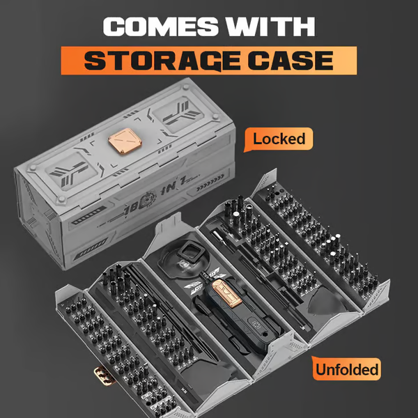 🔥180-in-1 Professional Multi-Function Precision Screwdriver Set
