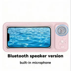 🔥Shower Phone Holder with Wireless Bluetooth Speaker