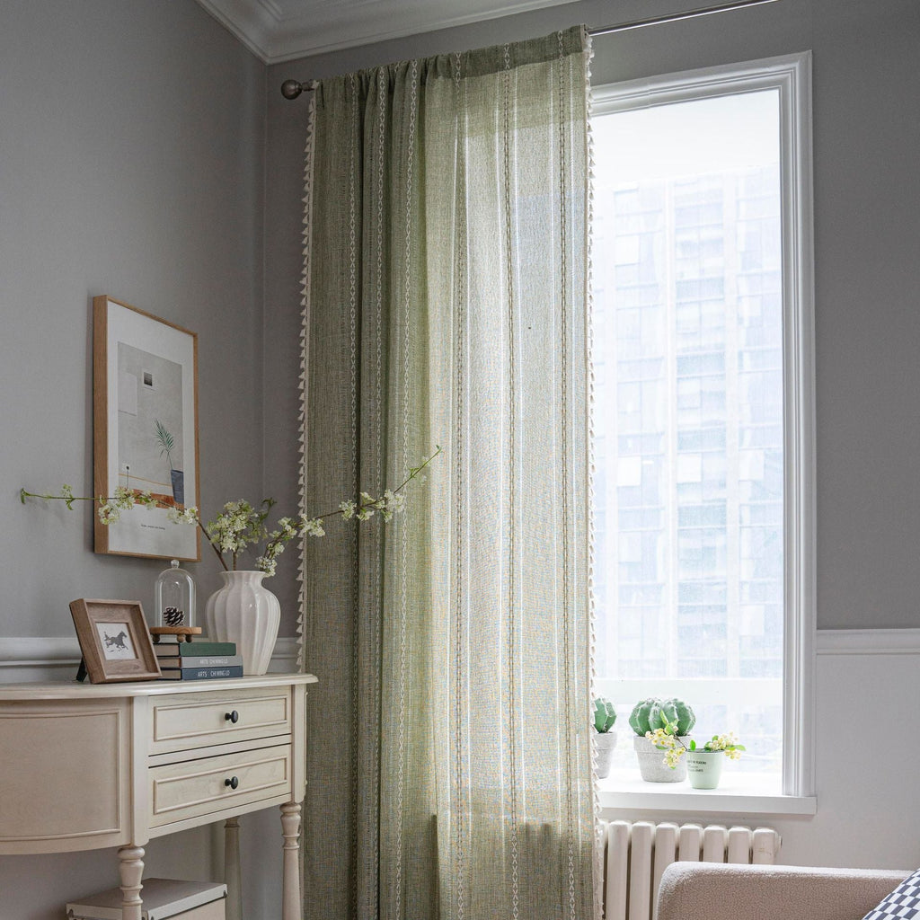 Allora Crochet Panel Curtain