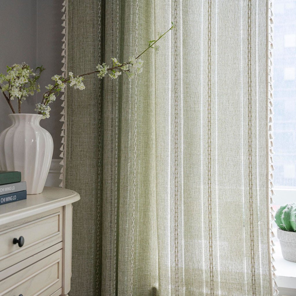 Allora Crochet Panel Curtain