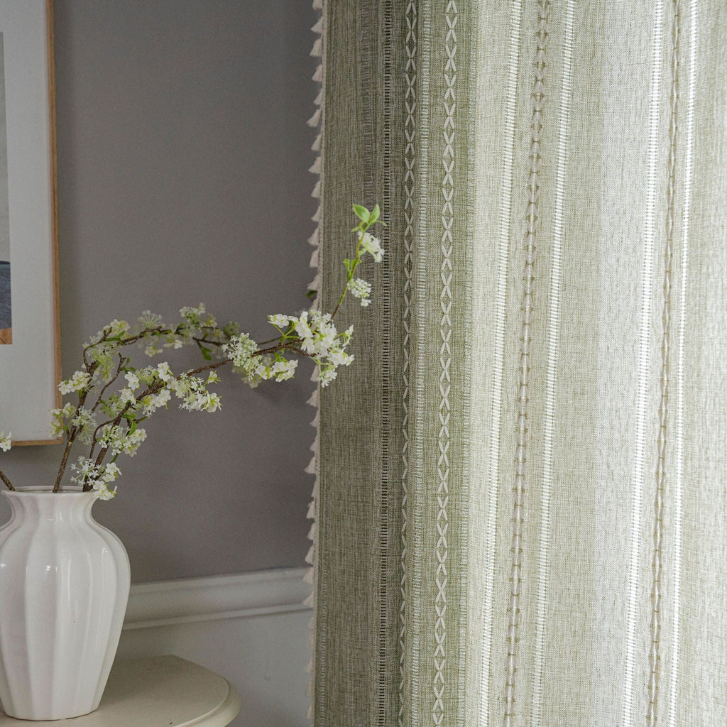 Allora Crochet Panel Curtain