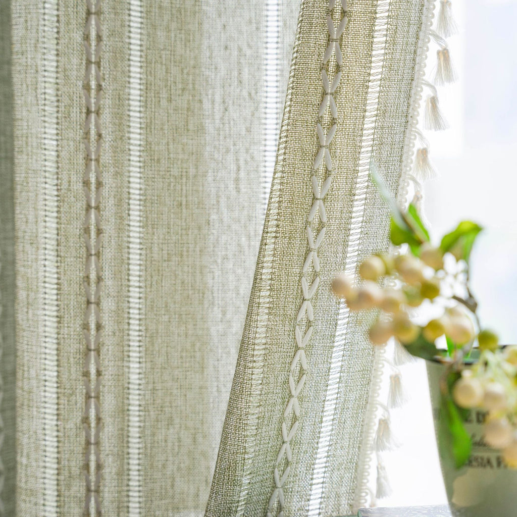 Allora Crochet Panel Curtain