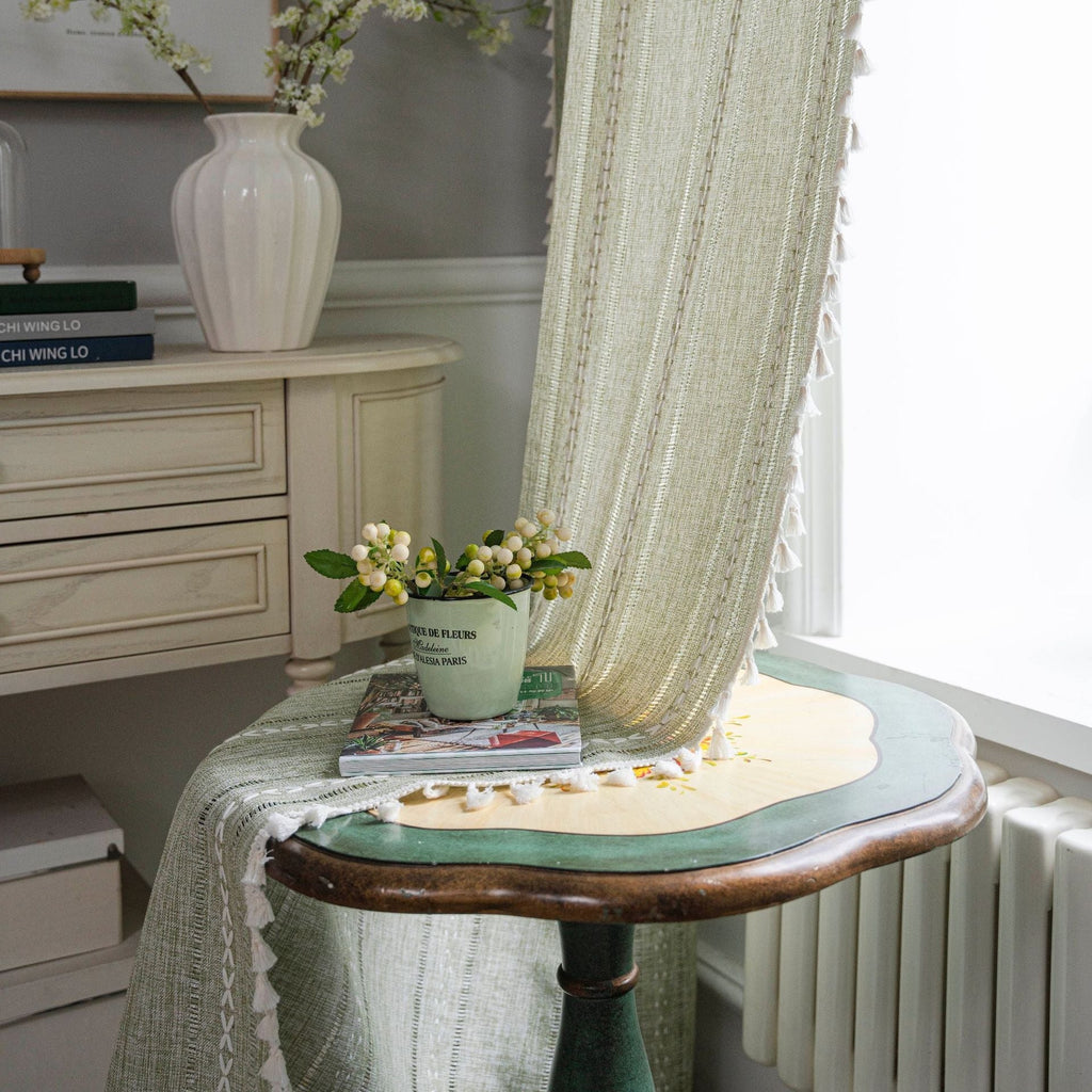 Allora Crochet Panel Curtain