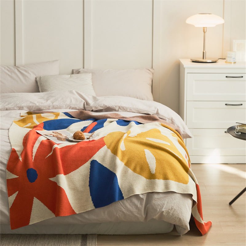 Apricot Leaves Blanket