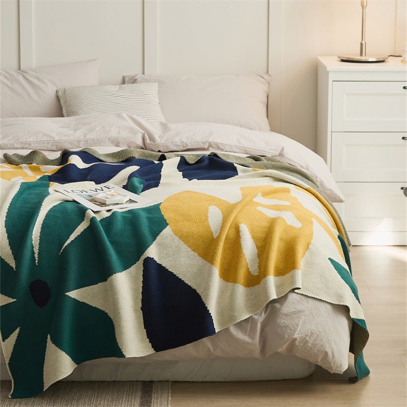 Apricot Leaves Blanket