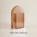 Arches Fluted Acrylic Vase