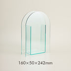 Arches Fluted Acrylic Vase