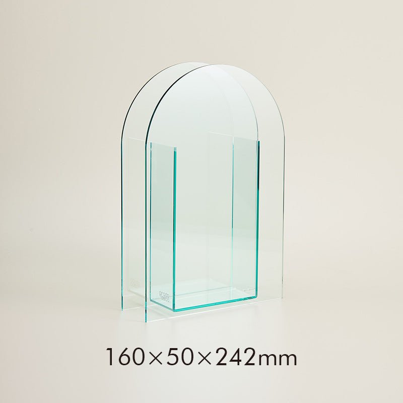 Arches Fluted Acrylic Vase