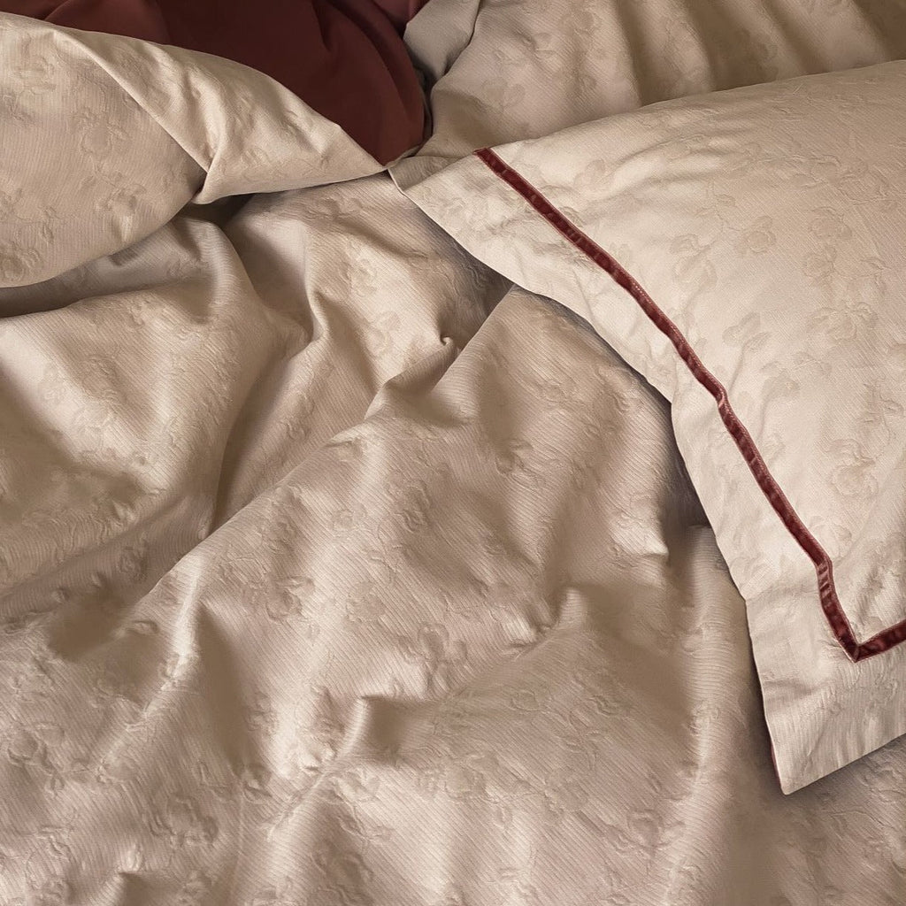 Autumn Bloom Embroidery Bedding Set
