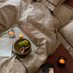 Autumn Bloom Embroidery Bedding Set