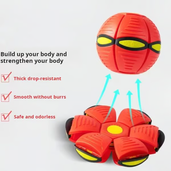 Children's bouncing ball，Magic metaball ，Magic Flying Saucer，bouncy ball，Parent-child interaction (Suitable for small dogs）